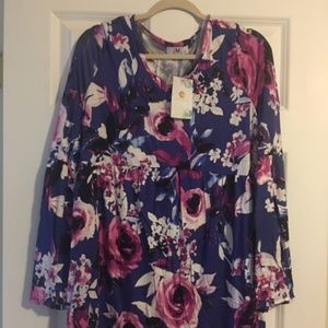 Ameila James floral top
